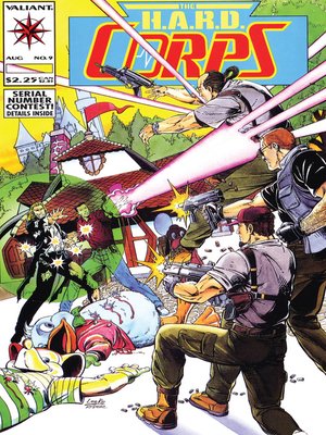 cover image of H.A.R.D. Corps (1992), Issue 9